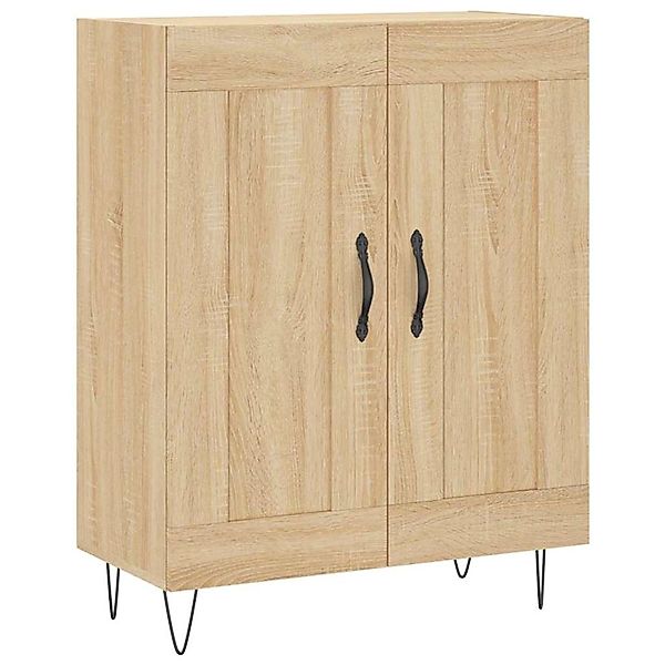 vidaXL Sideboard Sonoma-Eiche 69,5x34x90 cm Holzwerkstoff 830191 günstig online kaufen