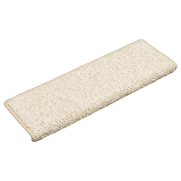 vidaXL Stufenmatten 30 Stk 65x21x4 cm Weiß Rechteckiger Rand 3365831 günstig online kaufen