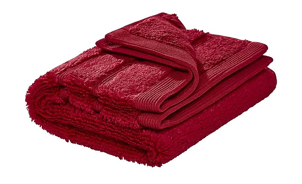 como Gästetuch   Kuschel Wuschel ¦ rot ¦ Maße (cm): B: 30 Badtextilien > Ha günstig online kaufen