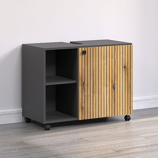 welltime Waschbeckenunterschrank Amrum (1-St) BxHxT 80 günstig online kaufen