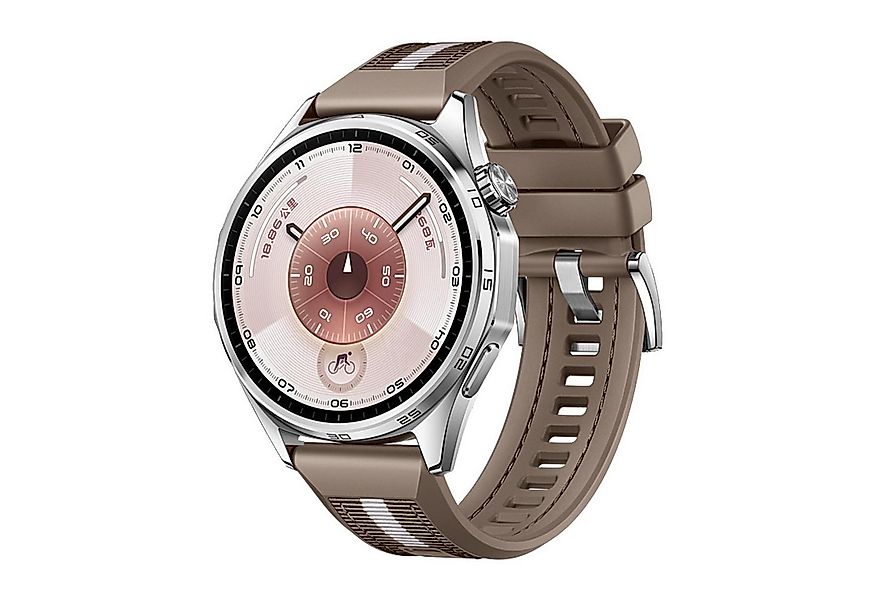 Wigento Smartwatch-Armband Für Huawei Watch GT 6 46mm Nylon Silikon Hybrid günstig online kaufen