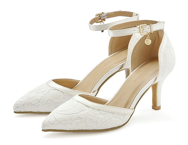 LASCANA Slingpumps, Riemchenpumps mit Spitze und günstig online kaufen