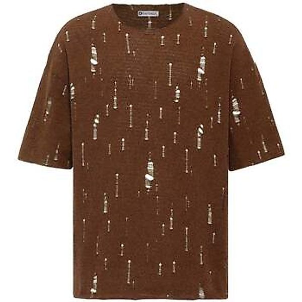 Dandalo  T-Shirts & Poloshirts Daniel Oversize Crewneck Short Sleeve T-Shir günstig online kaufen