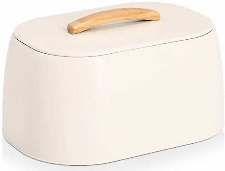 Zeller Present Brotkasten »mit Gummibaumgriff«, (1 tlg.), pflegeleicht, lan günstig online kaufen