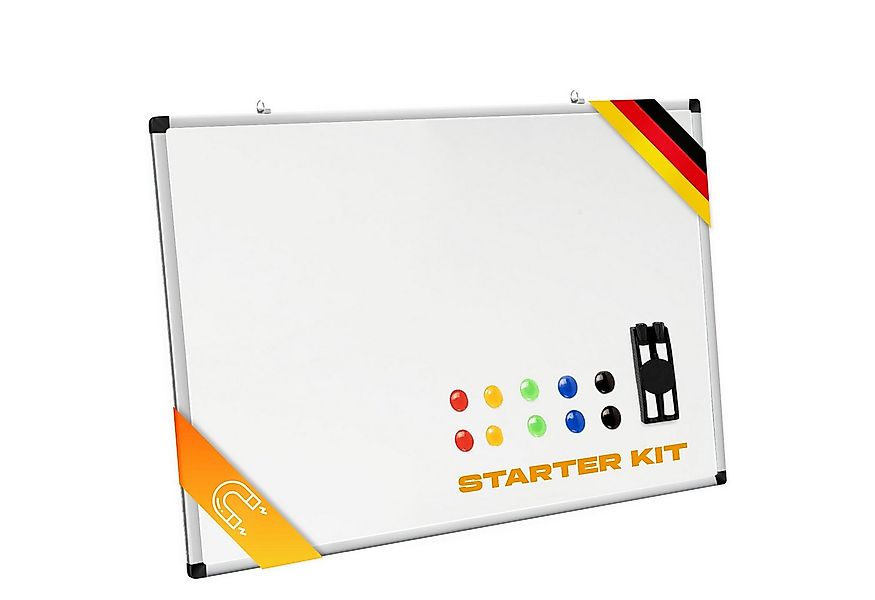 Kubus Wandtafel speziallackierte Whiteboard mit Stiftablage, 60 x 90 cm günstig online kaufen