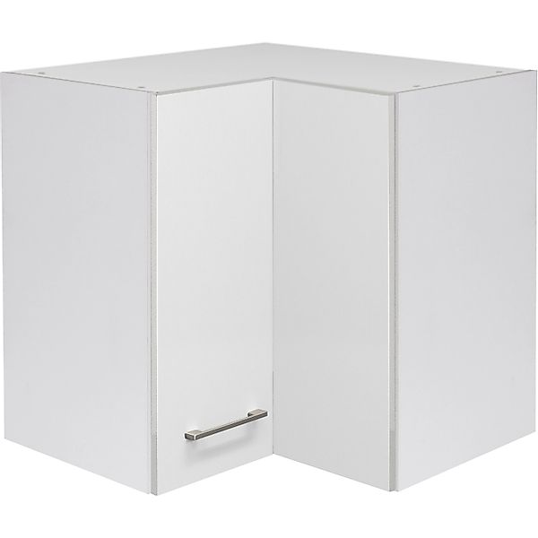 Flex-Well Exclusiv Küchen-Eck-Hängeschrank Joelina 60 x 60 cm Weiß günstig online kaufen
