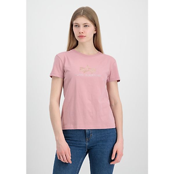 Alpha  T-Shirt Crystal T Women - silver pink günstig online kaufen