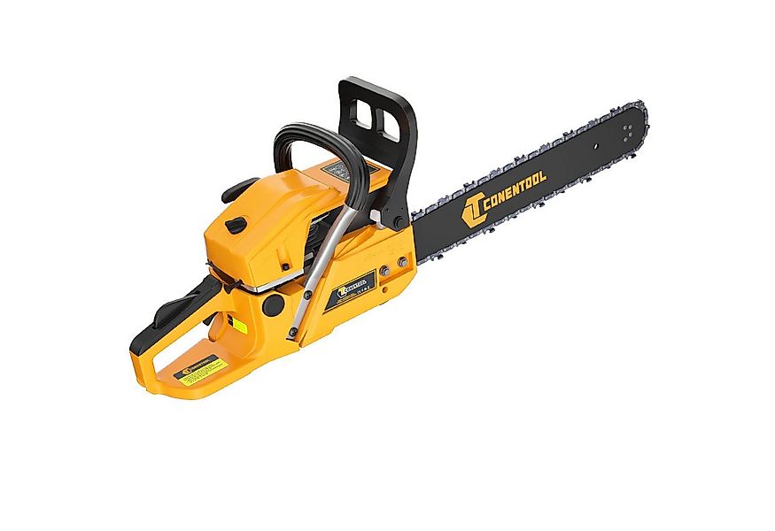 CONENTOOL Benzin-Kettensäge 58cc, 45 cm Schwertlänge, 20 "Bar & 1 x Ketten günstig online kaufen