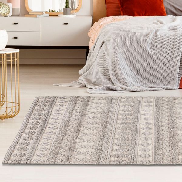 LUXOR living Wollteppich "Hägga" rechteckig 15 mm Höhe Handweb Teppich, rei günstig online kaufen