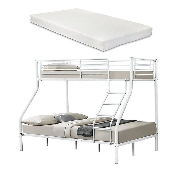 neu.haus Etagenbett (Set), Etagenbett »Sortland«, 2 Kaltschaummatratzen 140 günstig online kaufen