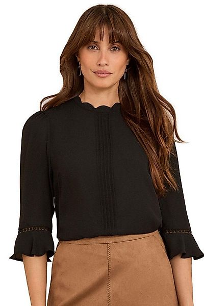 Love & Roses Langarmbluse Love & Roses Bluse mit 3/4-Trompetenärmeln Regula günstig online kaufen