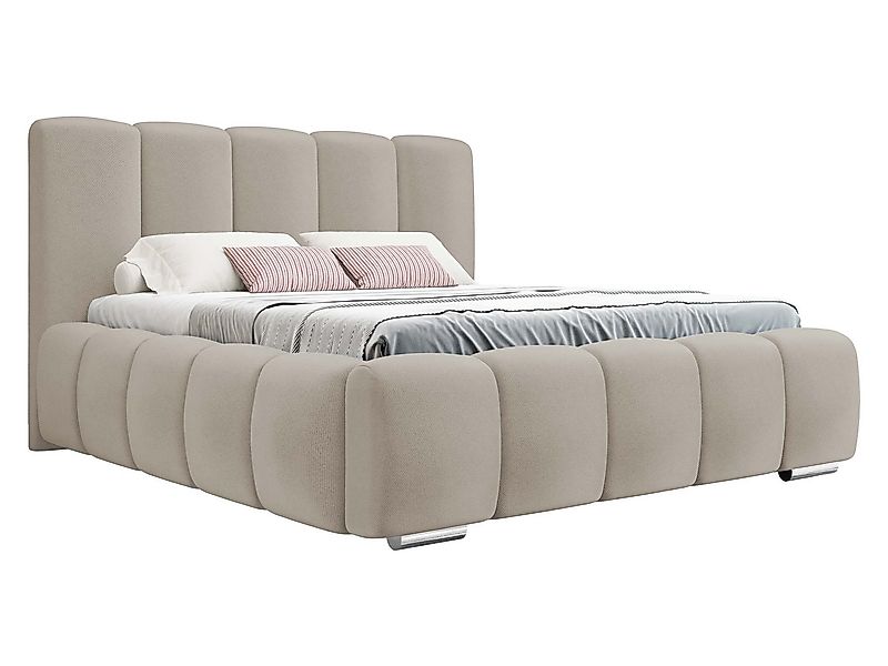 MIRJAN24 Polsterbett Wizko (mit Bettkasten), Leistenlattenrost aus Holz, 14 günstig online kaufen