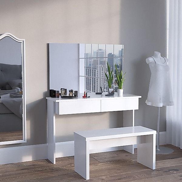 Vicco Schminktisch Azur, Weiß, 120 cm günstig online kaufen