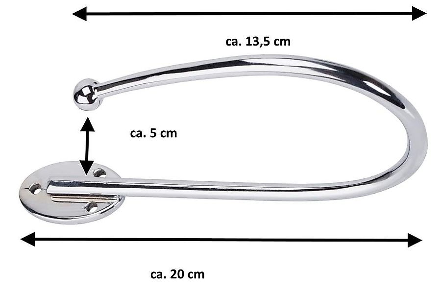 DécoProfi Raffhalter 1 Stück Raffbügel / Raffhalter für Gardinen, Zum Raffe günstig online kaufen