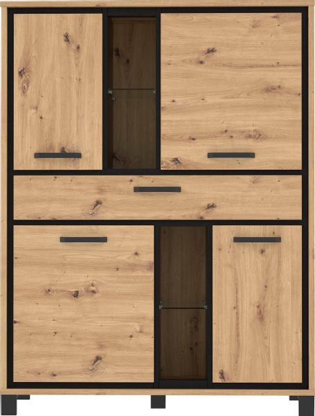 FORTE Highboard "Trondheim" Höhe 161 cm günstig online kaufen