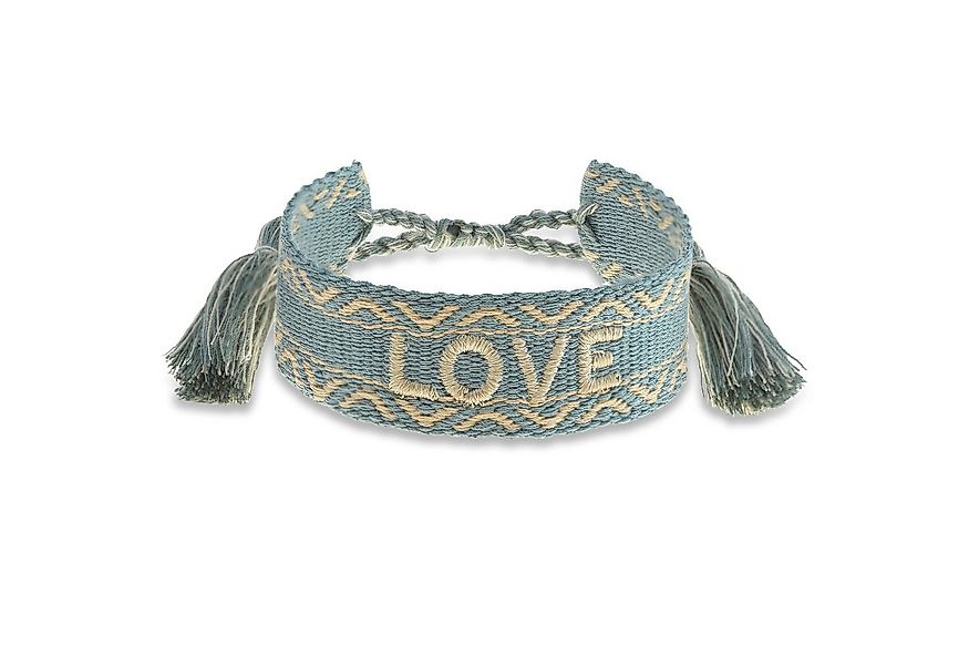 Made by Nami Armband Gewebt Damen mit Schriftzug in verschiedenen Varianten günstig online kaufen