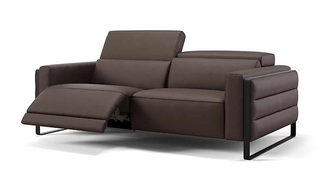 Sofanella 3-Sitzer Leder DELTONA, Relaxcouch, Designersofa, Designer Sofa, günstig online kaufen