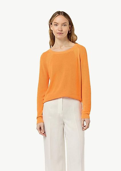 comma Longpullover Strickpullover Strickpullover aus Lyocellmix günstig online kaufen