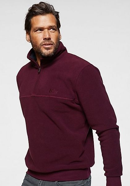 Mans World Fleecepullover, für die Übergangszeit aus Fleece, schnelltrockne günstig online kaufen