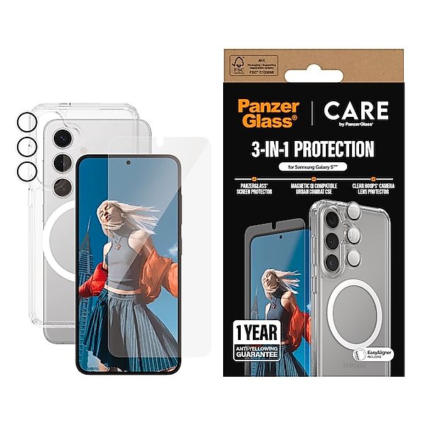 CARE by PanzerGlass Displayschutzglas »3-in-1 Protection Set« für Samsung G günstig online kaufen