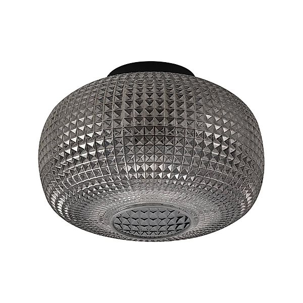 Lindby Deckenlampe Hildur 10030741 in Alu aus Glas 1-flammig E27 Wohnzimmer günstig online kaufen