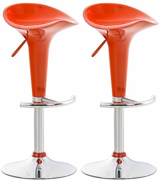 CLP Barhocker Saddle (2er Set, 2 günstig online kaufen