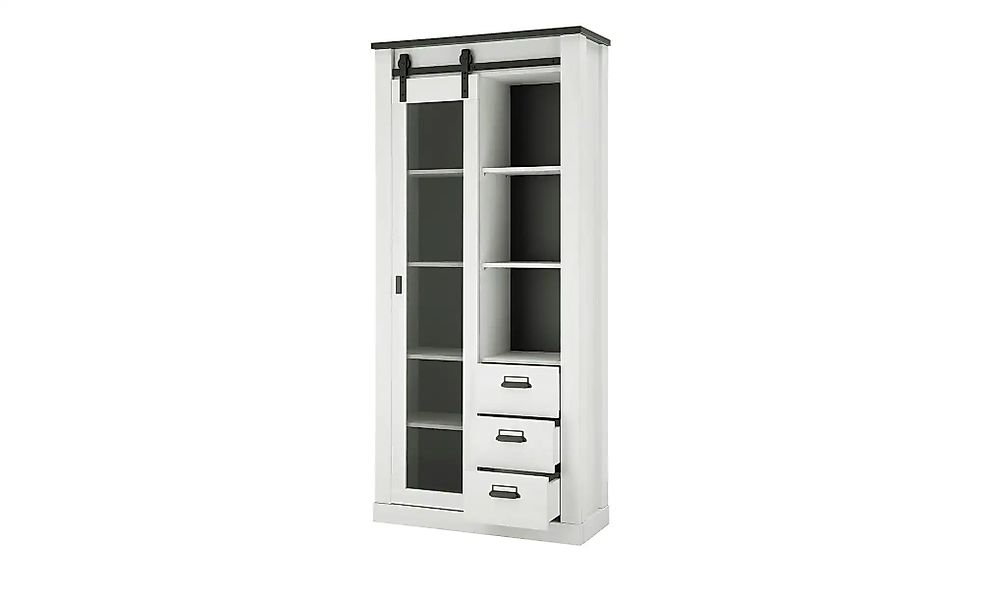 Vitrine  Sintra ¦ weiß ¦ Maße (cm): B: 92 H: 200 T: 37.0 Schränke > Vitrine günstig online kaufen