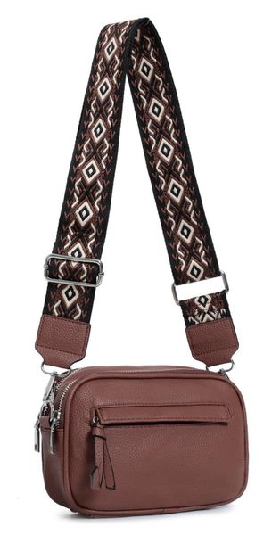 ITALYSHOP24 Schultertasche Damen Bodybag Umhängetasche Brusttasche günstig online kaufen