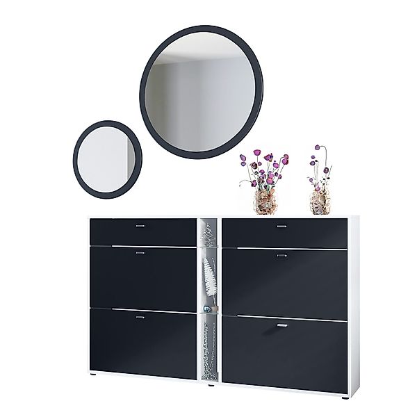 Vladon Garderoben-Set Florence, (Garderoben-Set, mit Schuhschrank günstig online kaufen