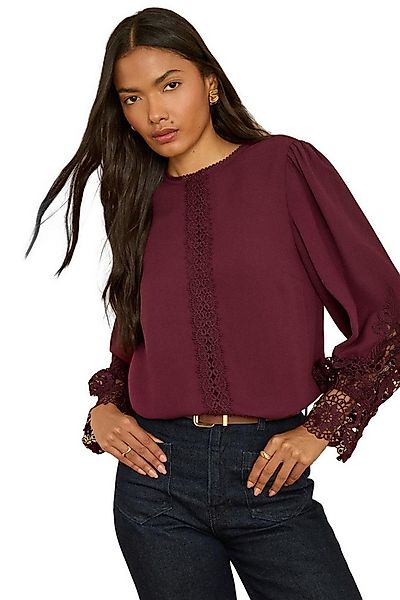 Love & Roses Langarmbluse Love & Roses Langärmelige Spitzen-Bluse, Regular günstig online kaufen