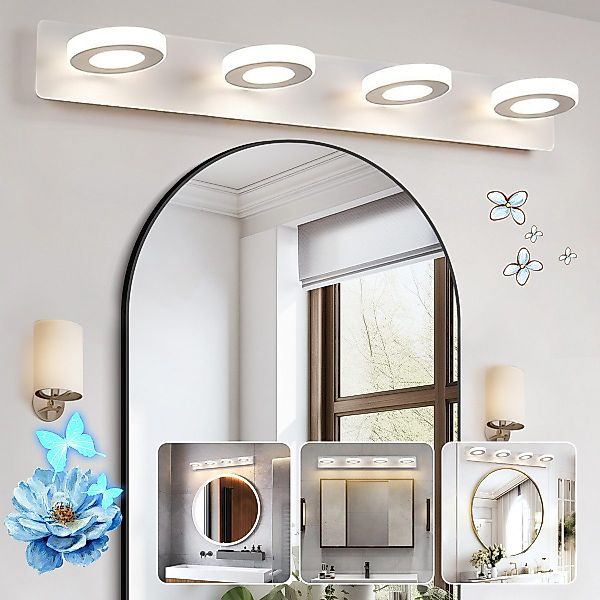 ZEUOPQ LED Wandstrahler Spiegelleuchten LED Badezimmer günstig online kaufen