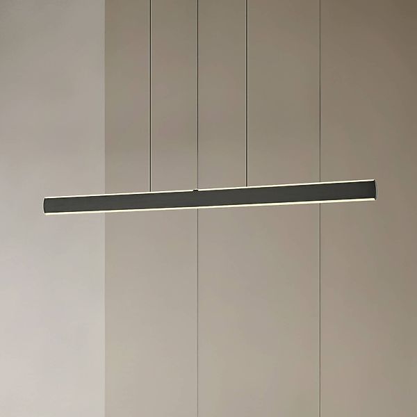 Lucande LED-Hängelampe Arvon, schwarz, 117 cm, dimmbar, CCT günstig online kaufen