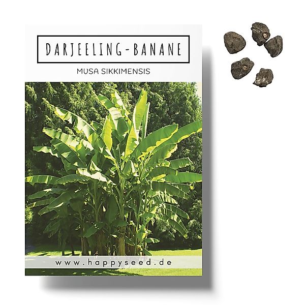 HappySeed Blumensamen Darjeeling Bananen Samen (Musa günstig online kaufen