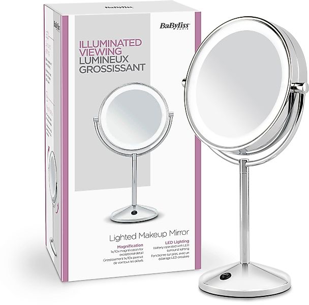 BaByliss LED-Lichtspiegel 9436E Lighted Makeup Mirror, günstig online kaufen