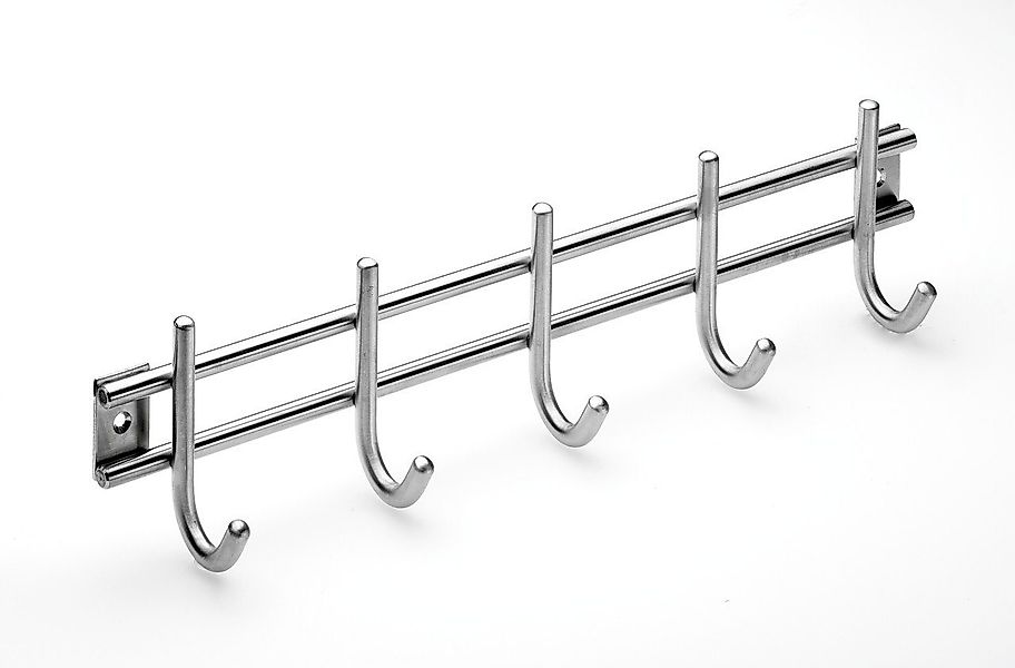 Hettich Garderobenleiste Hettich Garderobenleiste 5 Haken 38,0 x 8,5 x 5,5 günstig online kaufen