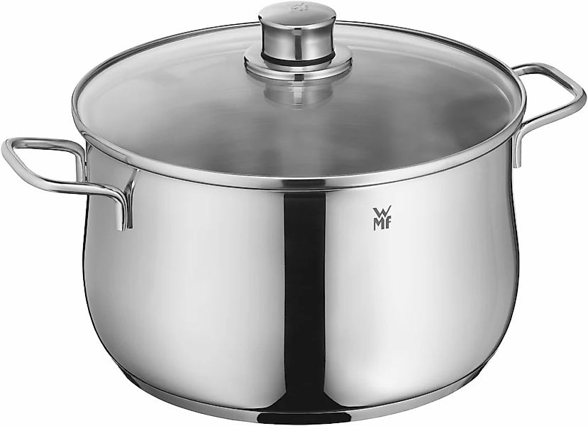 WMF Fleischtopf "Diadem Plus" 2 Stk. tlg. Cromargan Edelstahl Rostfrei 18/1 günstig online kaufen