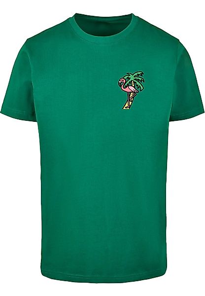 MisterTee Kurzarmshirt "MisterTee Herren Flamingo T-Shirt Round Neck", (1 t günstig online kaufen