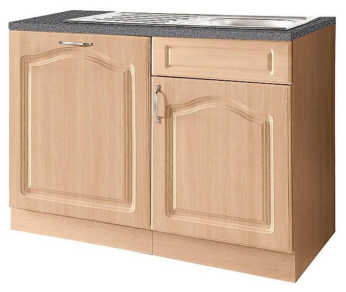 wiho Küchen Spülenschrank "Linz", 110 cm breit, inkl. Tür/Sockel für Geschi günstig online kaufen