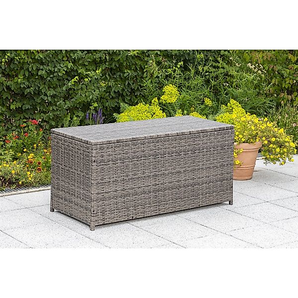 Merxx Gartenkissenbox Grau 123 x 54 x 60 cm günstig online kaufen
