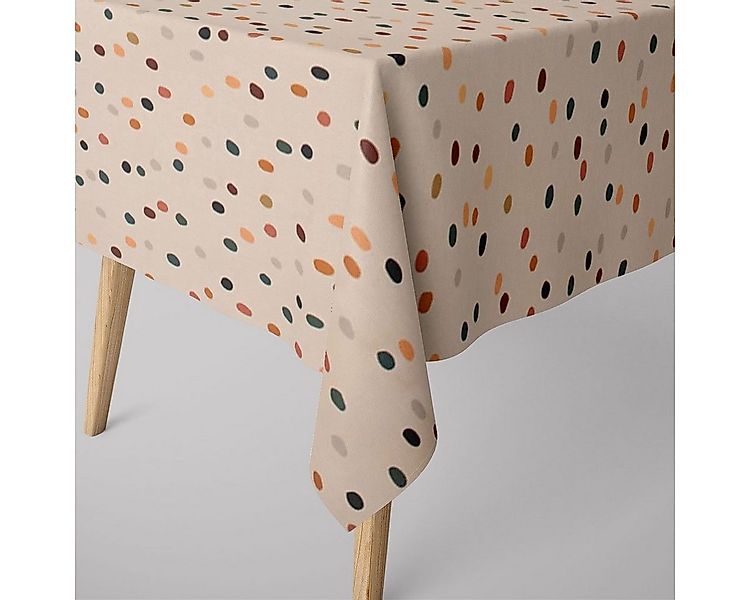 SCHÖNER LEBEN. Tischdecke SCHÖNER LEBEN. Tischdecke aus Baumwolle Punkte Tu günstig online kaufen