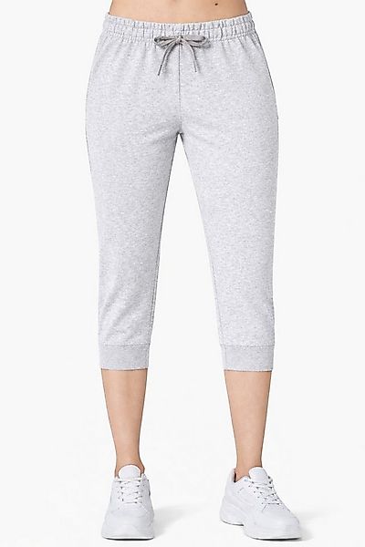 ROSS CAMP 3/4-Hose Damen - Jogginghose mit Kordelzug, Sporthose, Caprihose günstig online kaufen