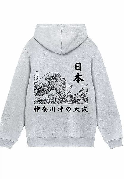 F4NT4STIC Kapuzenpullover "Kanagawa Welle Golden Gai", Premium Qualität günstig online kaufen