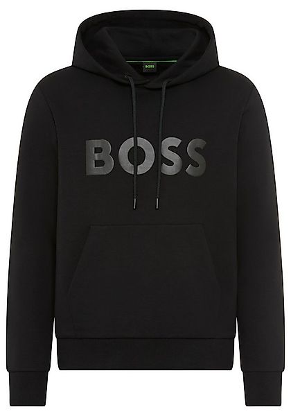 BOSS GREEN Hoodie Soody Regular Fit, Kapuze mit Kordel, Kängurutasche, Logo günstig online kaufen