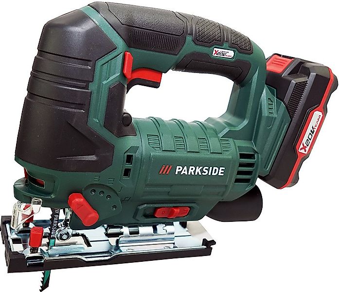 Parkside Akku-Stichsäge 20V Akku Pendelhubstichsäge Stichsäge PSTDA 20-Li C günstig online kaufen