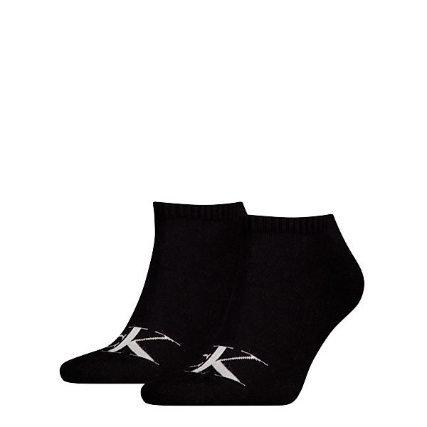 Calvin Klein Jeans Sneakersocken "CKJ MEN SNEAKER 2P MONOGRAM", (2 Paar, 2 günstig online kaufen