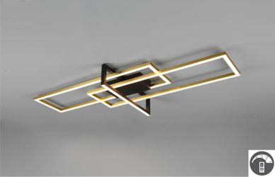 my home LED Deckenleuchte »Alica« LED-Modul 1 Stk. Warmweiß Deckenlampe mit günstig online kaufen