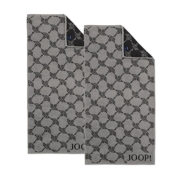 2 Stück Joop! Handtuch Cornflower 1721-77 platin 50x100 günstig online kaufen