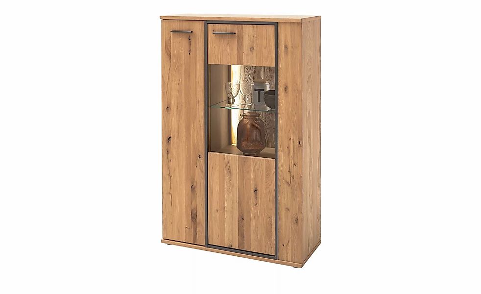 Woodford Highboard  Sania ¦ holzfarben ¦ Maße (cm): B: 90 H: 142 T: 37.0 Ko günstig online kaufen