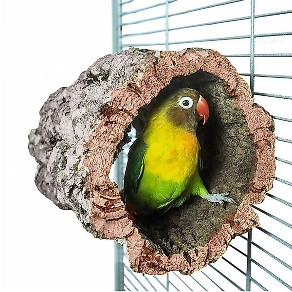 Happy Bird Vogelhaus Natur Kork Höhle, günstig online kaufen