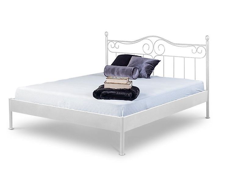 BedBox Metallbett Alessia, modernes Metallbett, pulverbeschichtetes günstig online kaufen